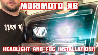 INSTALL! Morimoto Headlghts and Fogs 4th Gen RAM 1500