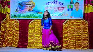 Sonar Jhumka Supar Hit Song | Puja Special Dance 2023| Cover By jutji | Saq Media | Priyanka Bharali