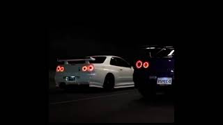 Nissan GTR R34 team😍