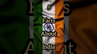 5 Facts About India 🇮🇳|#shorts #facts