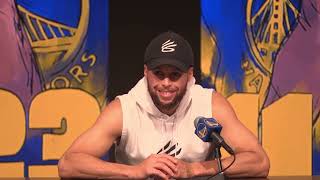 Steph Curry Postgame Interview | Golden State Warriors beat Los Angeles Clippers 120-114