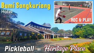 REC PLAY PICKLEBALL IN BANDUNG | Hotel Bumi Sangkuriang Bandung