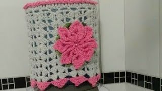 PAP Capa de Galão de crochê prático e rápido/Crochetando Crochê