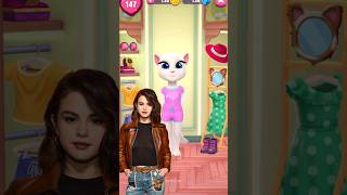 Selena Gomez✨💖💖 Talking Angela 2#shorts#video#talkingtomshorts✨✨