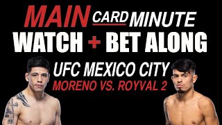 UFC Mexico City: Moreno vs Royval 2 LIVE Stream | Watch & Bet Along | Fight Companion | Live Bets