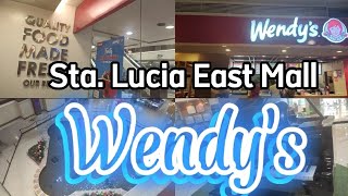 Sta. Lucia East Grand Mall and Wendy's Cainta I Shared Moments I Shopping Mall l Restaurants