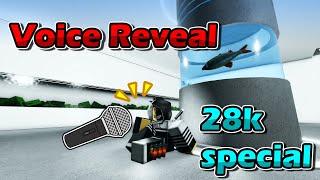 VecetyP Voice Reveal! 28K Special! [Roblox Parkour]