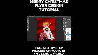 Merry Christmas | Photoshop Tutorial #shorts #short #photoshoptutorial