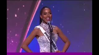 SPOTTED | MISS UNIVERSE PHILIPPINES 2024 CHELSEA ANNE MANALO DURING THE MISS UNIVERSE 2024 INTRO