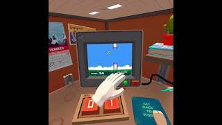 MY HAND😖 #hand #jobsimulator #flappybird #funny #scream #loud #myhand #hurt