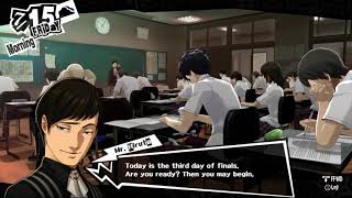 Persona 5 - All School Test - Final Exams Answers in July (English)