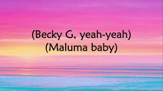 La Respuesta (Letra/Lyrics) - Becky G, Maluma