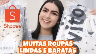 MUITAS ROUPAS LINDAS E BARATAS NA SHOPEE, LOJA LOVITO 🤩