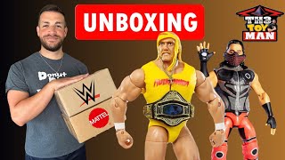 WWE ACTION FIGURE UNBOXING! ALL OLD WWE MATTEL ELITE FIGURES + 1 AUTOGRAPHED ELITE FOR $25!