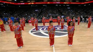 Kung Fu / Wushu Performance, Sacramento Kings Lunar New Year Celebration 2023