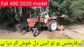 mashallah fiat 480 42 cutter Rotavator performance