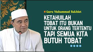 JADILKANLAH DIRI KITA, SEBAGAI ORANG BERIMAN YANG SELALU MELAZIMI TOBAT