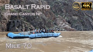 Basalt Rapid - Mile 70 - Grand Canyon NP - Colorado River - V360