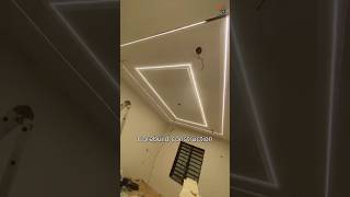 Profile light without false ceiling #hometour #home #homedecor #profilelight