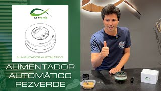 Alimentador Automático PezVerde 🍕🐡 Dosis exactas 👍 Tranquilidad en tus vacaciones! 🌊