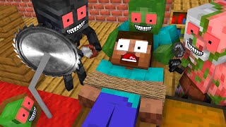 Monster School : KILL HEROBRINE CHALLENGE - Minecraft Animation