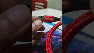 Usb Type C Cable With A Durable Braided Design By Vention