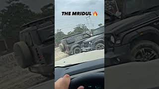 THE MRIDUL CAR OFFROADING DEFANDER SCARPIO #themridul #nitin #shortvideo #californialove #viral