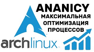 Arch Linux Ananicy МАКСИМАЛЬНАЯ ОПТИМИЗАЦИЯ ПРОЦЕССОВ