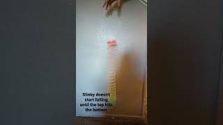 The bizarre way a slinky falls (in Slow Motion)