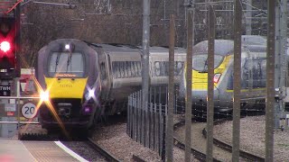 A few trains at St Pancras, Bletchley, Bedford and Stratford International - 18/12/2021