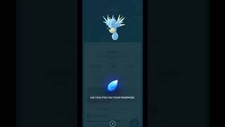 Evolving Seadra to Kingdra pokemon dragon🐉 type #short #pokemongo