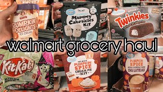 Walmart Grocery Haul | *NEW* Fall & Halloween Treats | Walmart Grocery Shop With Me | 2022