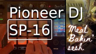 Pioneer DJ SP-16 Toraiz – MPC style vinyl sampled boom bap beat makin' chillaxin' maxin' session =)