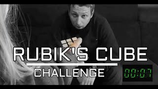 Short Film about Rubik`s Cube world record with no experience