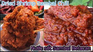 Cách làm nước sốt sambal /nước sốt sambal Belacan nổi tiếng Malaysia #food#malaysiafoodie