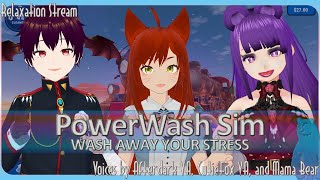 Bat Bear & Fox Gaming - Wash Away Your Stress with us in PowerWash Simulator!