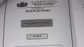 Limpopo Capricorn South District Grade 11 term 2  April 2024 investigation