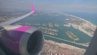 Caribbean Airlines (9Y-CAL) Take-off from Miami International Airport