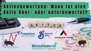 Aktienbewertung: Wann ist eine Aktie über- oder unterbewertet? Interview Torsten Tiedt/Aktienfinder