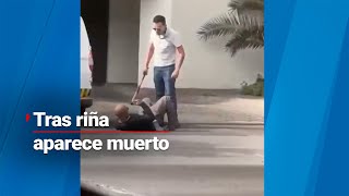 Pelea termina en mu3rt3 | Dos sujetos pelean en la calle y después encuentran a uno sin vida