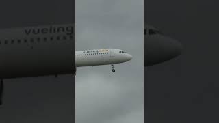 Brand New Vueling A321neo landing at Gatwick