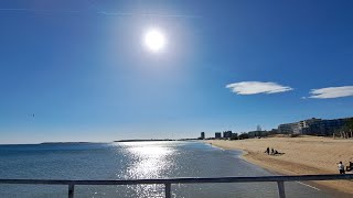 Sunny beach Bulgaria Summertie in the Winter