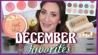 DECEMBER FAVORITES:  COLLAB MAKEUP, COLOURPOP, REALHER, TOO FACED