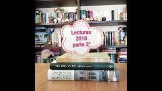 Lecturas 2018 2ª parte.