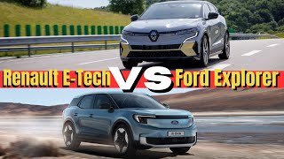 Renault E Tech Grand Scenic, 2024 VS Ford Explorer, 2024