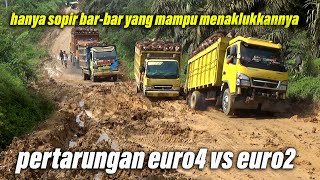 Adu skill sopir barbar, euro 4 masih keteteran melawan euro 2