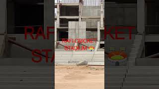 RAFI CRICKET STADIUM. Rafi Cricket Stadium latest updates on construction work Bahria Town Karachi.