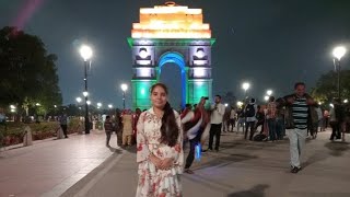 India Gate vlog 😍| India Gate best view in Night 😍| @entertainwithprachi5688