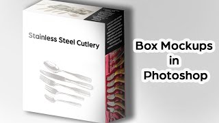 Making Box Mock Ups - Photoshop