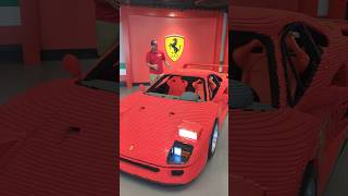 LEGO Ferrari with 358,000 Pieces at LEGOLAND California #lego #legoland #ferrari